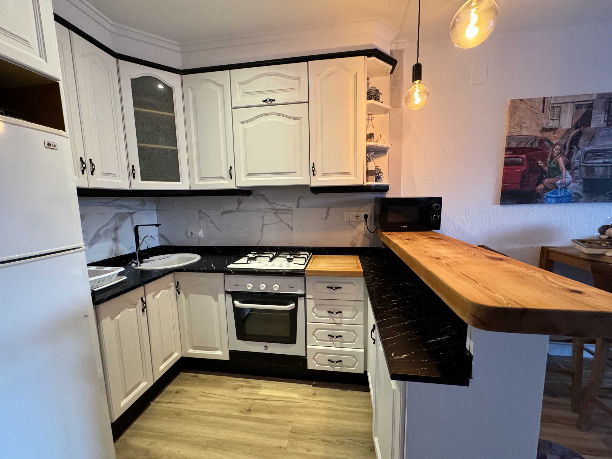 Living Room & Kitchen