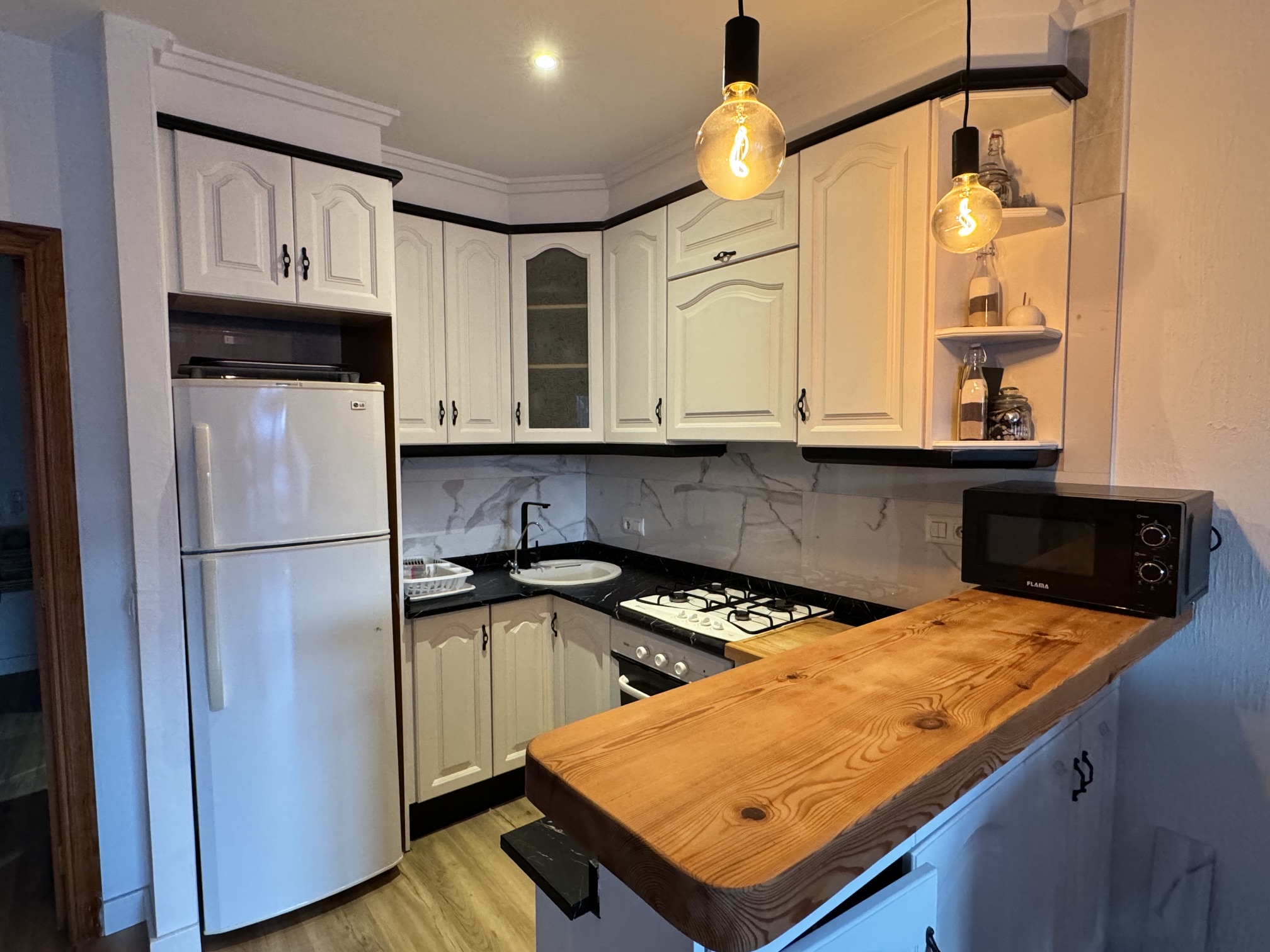 Living Room & Kitchen