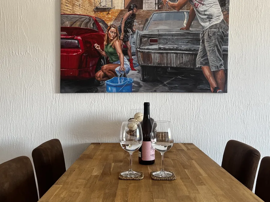 La mesa de Casa Bora