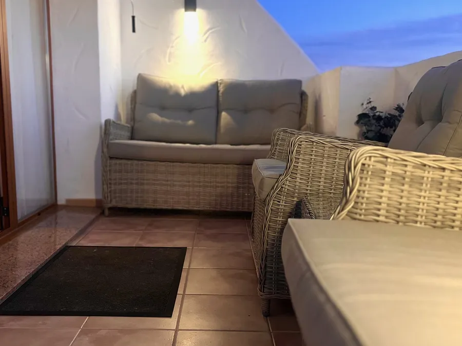 Terraza privada de Casa Bora