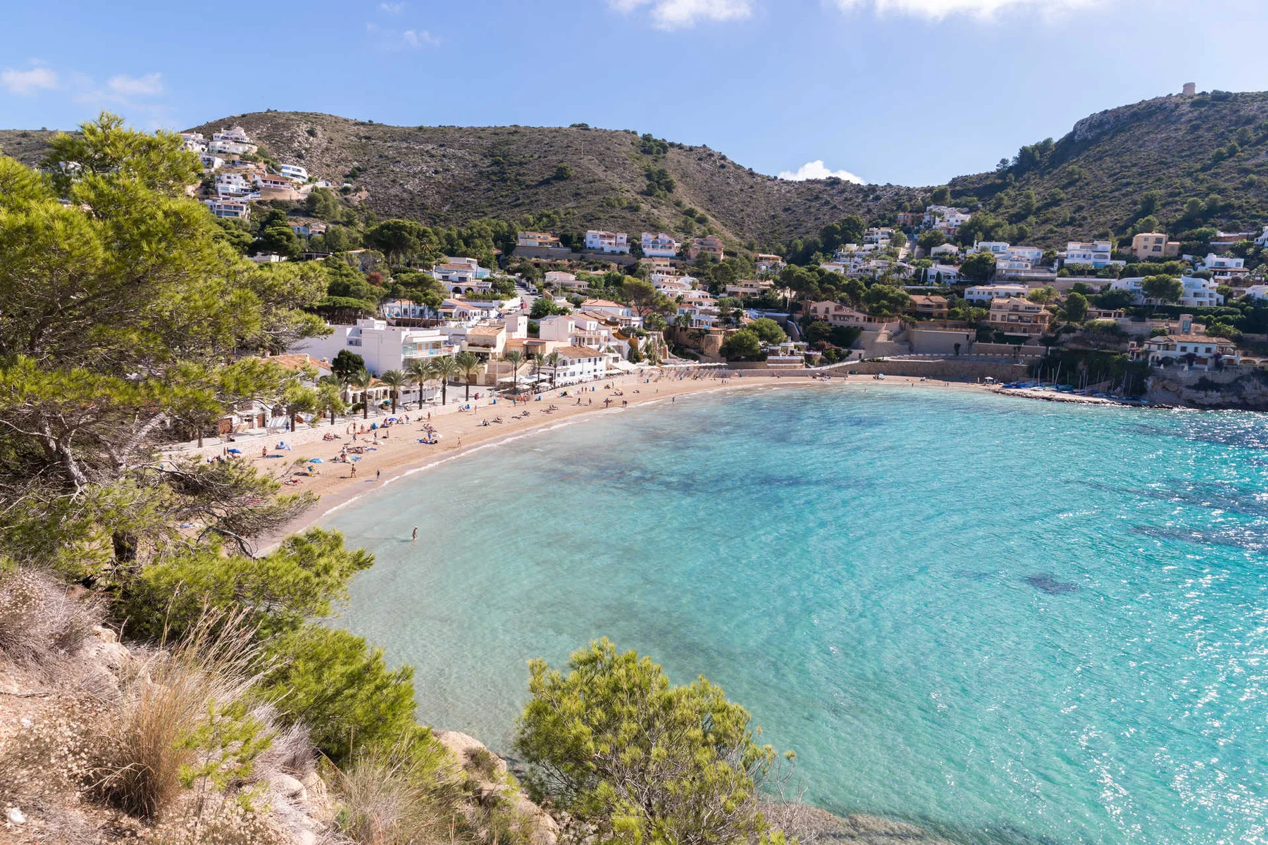 El Portet seen from above